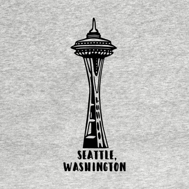 Seattle, Washington's Space Needle by gorff